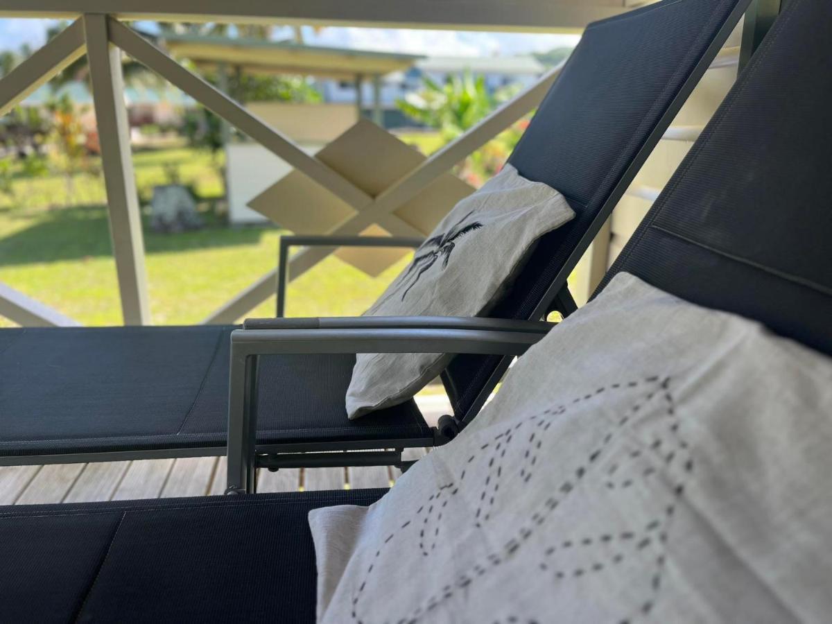 ארוטאנגה Paparei Beachfront Bungalows, Aitutaki מראה חיצוני תמונה