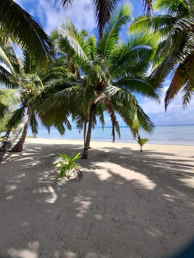 ארוטאנגה Paparei Beachfront Bungalows, Aitutaki מראה חיצוני תמונה