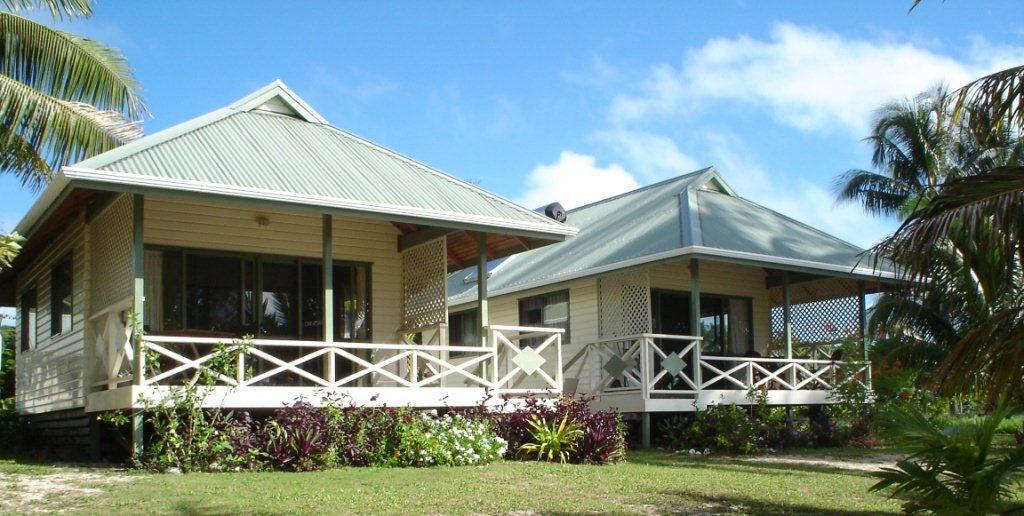 ארוטאנגה Paparei Beachfront Bungalows, Aitutaki מראה חיצוני תמונה