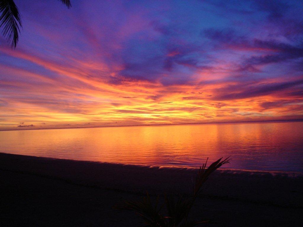 ארוטאנגה Paparei Beachfront Bungalows, Aitutaki מראה חיצוני תמונה